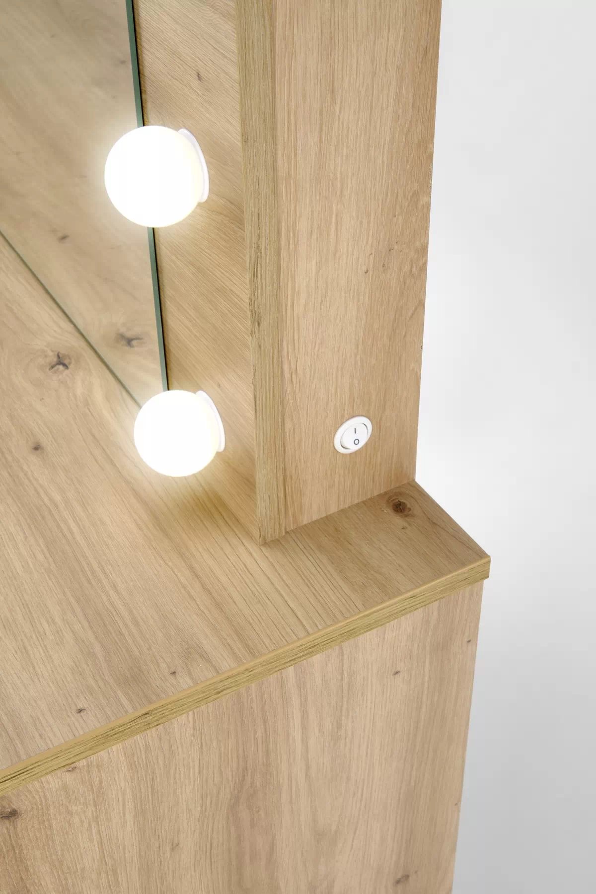 Toaletný stolík Velinio 95 cm - dub artisan hollywood Toaletný Stolík Dub artisan (2p=1szt)