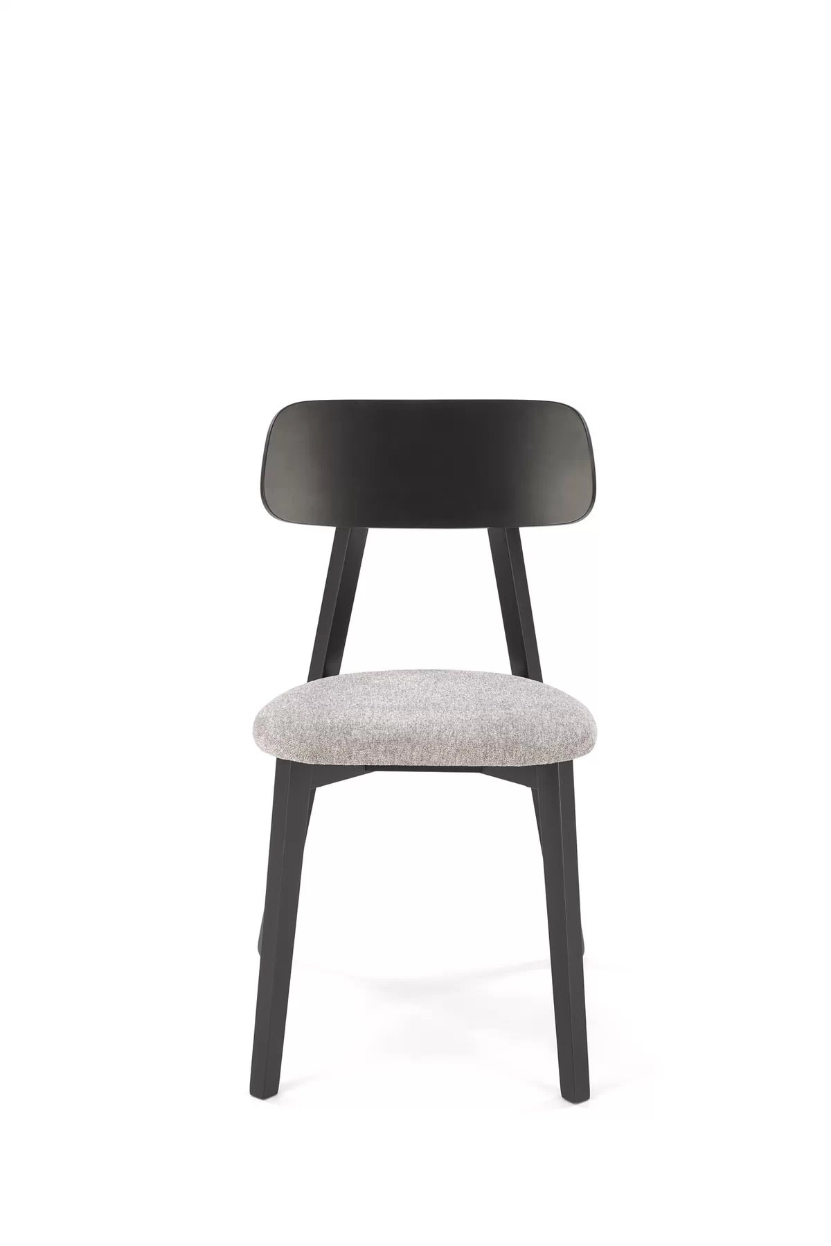 Jedálenská stolička Hylo - čierna / šedá pletenina Serta 12 hylo Stolička popol / tap: serta 12