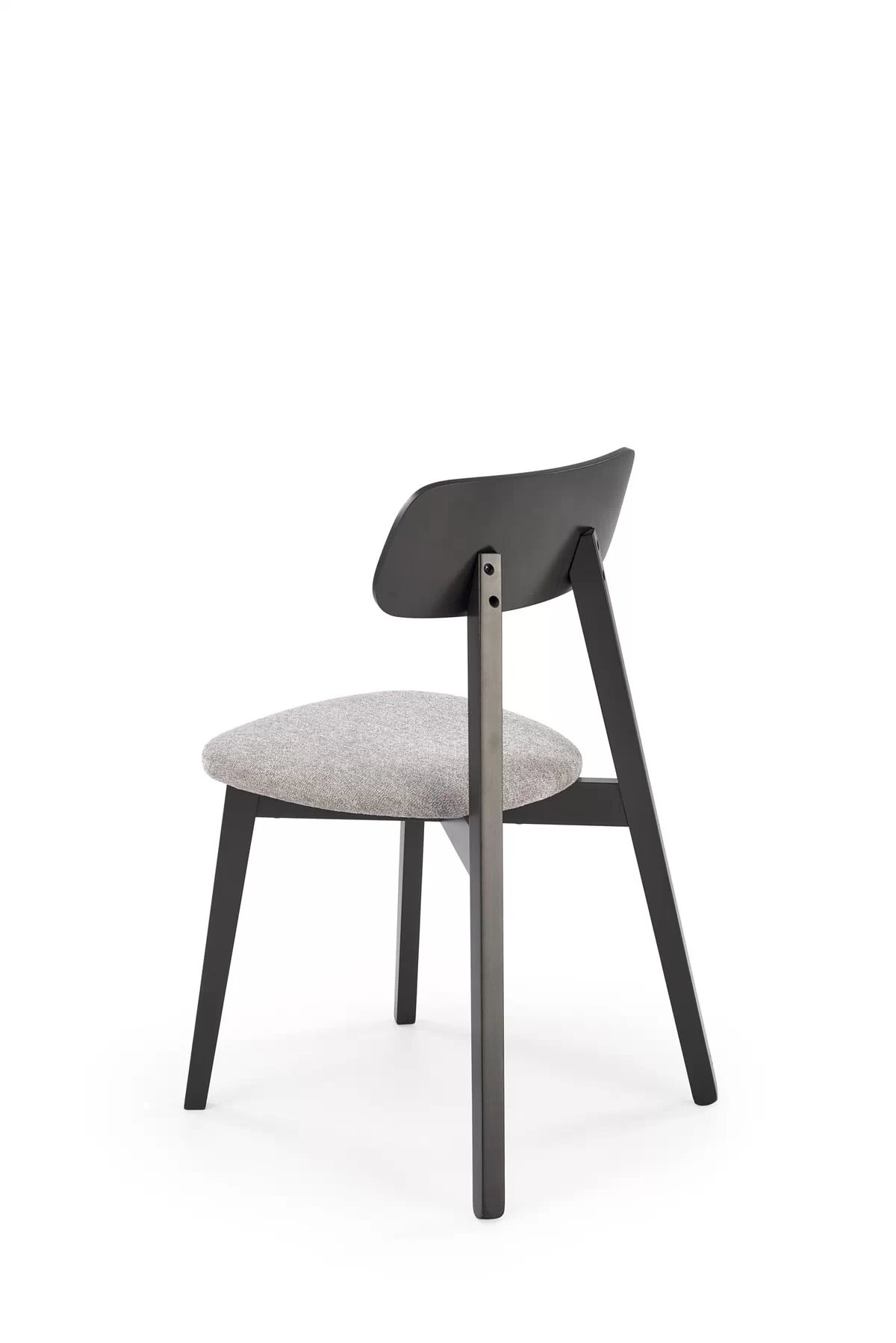 Jedálenská stolička Hylo - čierna / šedá pletenina Serta 12 hylo Stolička popol / tap: serta 12