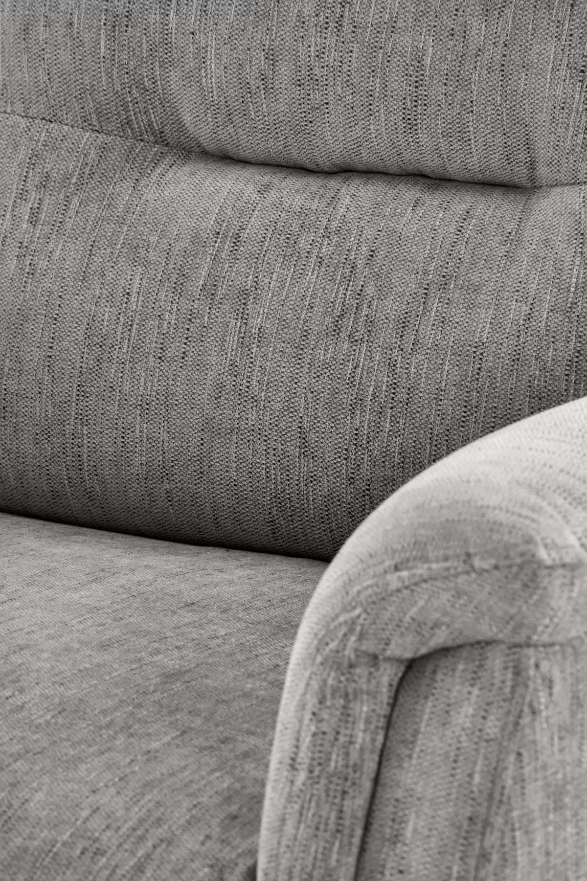 Rozkládací křeslo Zayel - šedý šenil Odin 15 jamal Křeslo odpočinkové popelavá