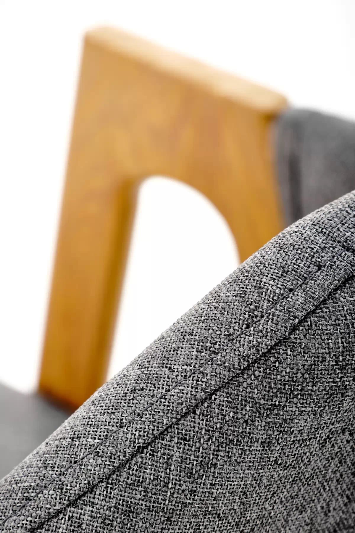 Čalouněná židle Viles - šedá k344 židle popel