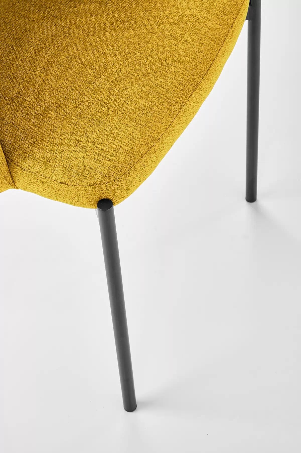 Čalouněná židle Kalios - hořčicový samet k373 židle hořčice(1p=2szt)