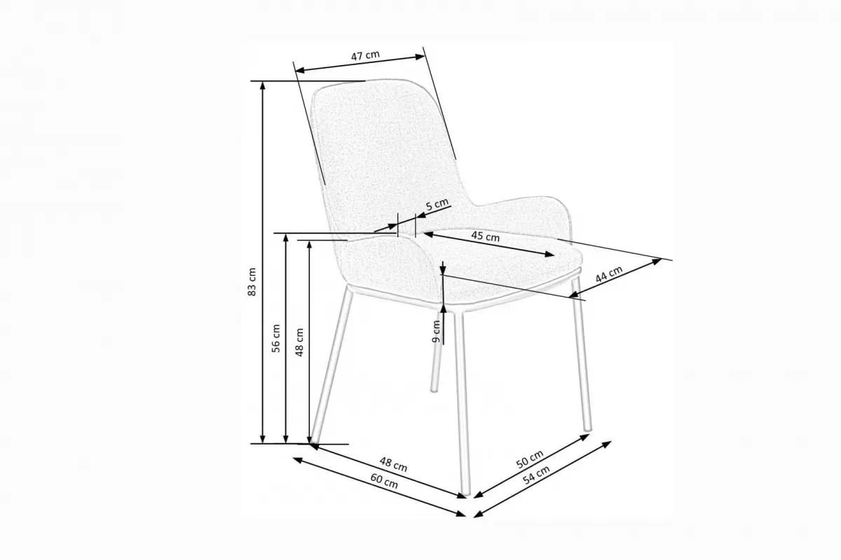 K481 Stolička béžový K481 Stolička béžový