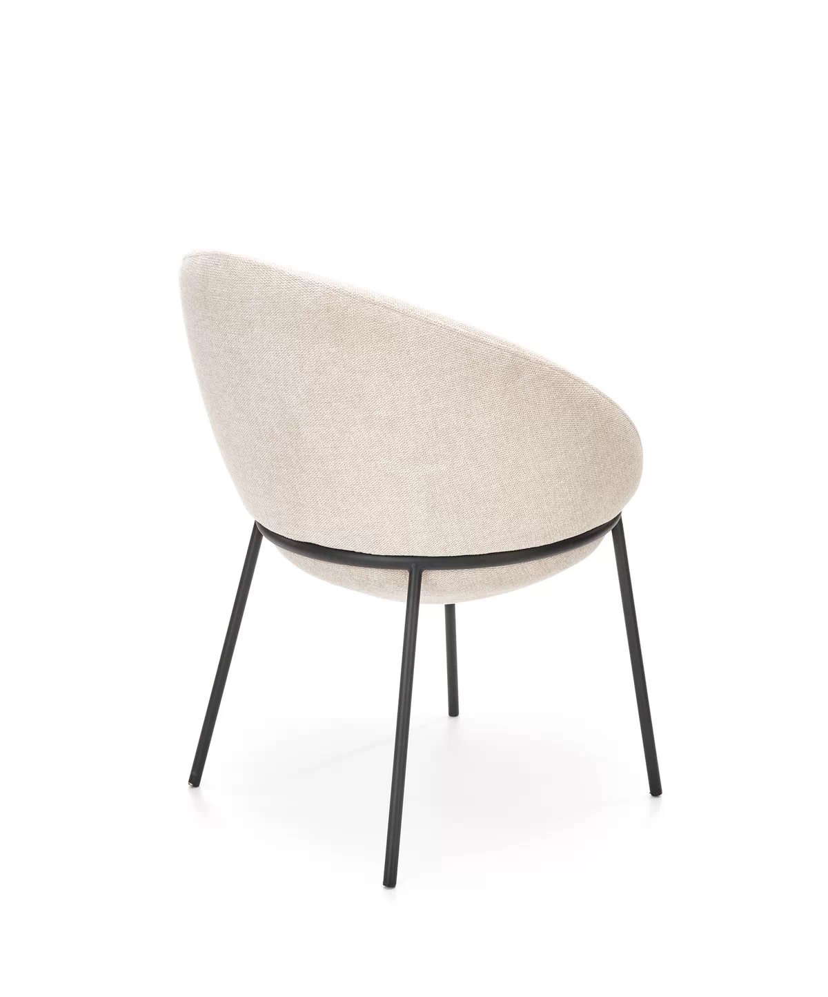 Čalúnená stolička K482 škrupinová - béžová k482 Stolička béžový