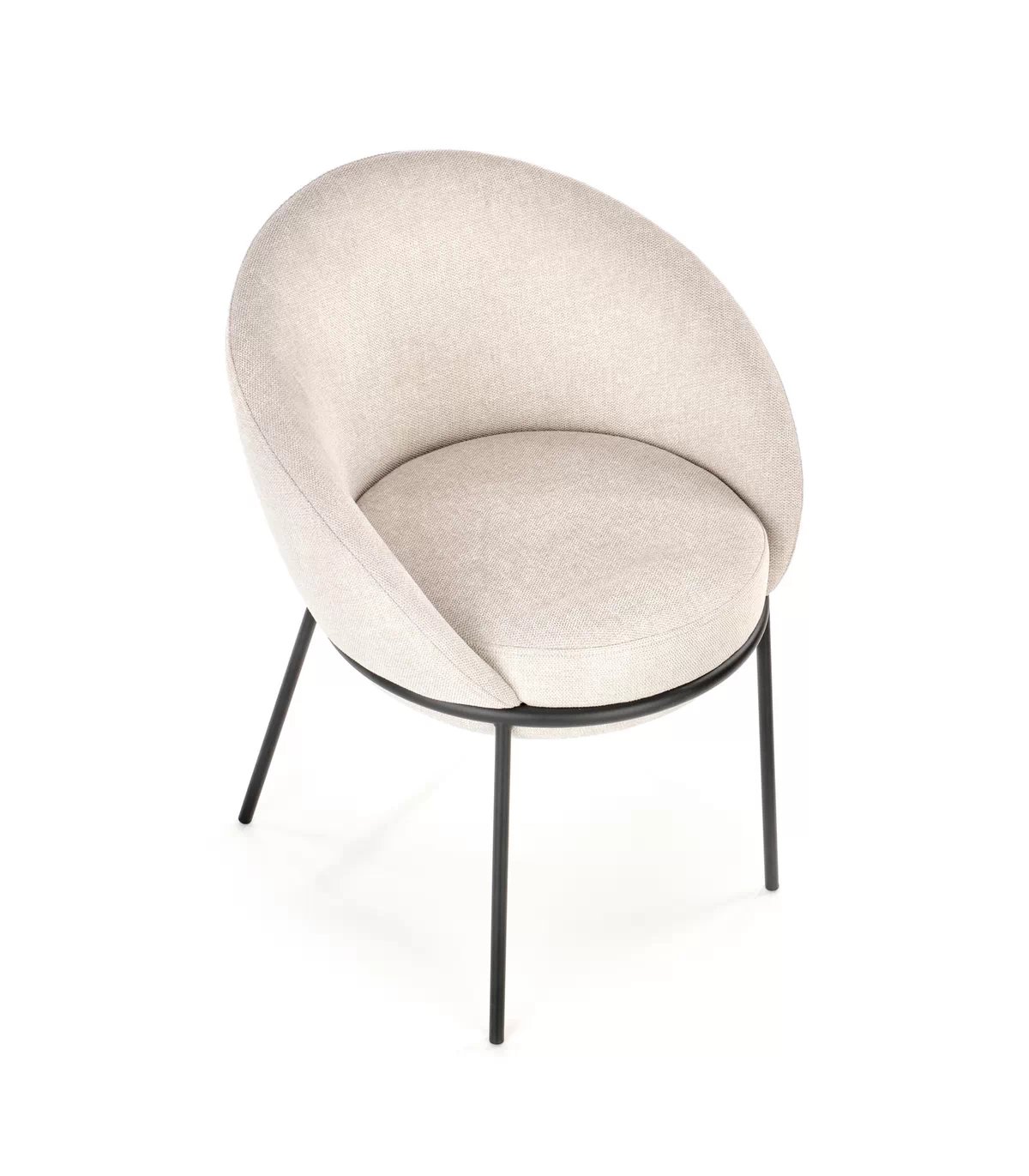 Čalúnená stolička K482 škrupinová - béžová k482 Stolička béžový