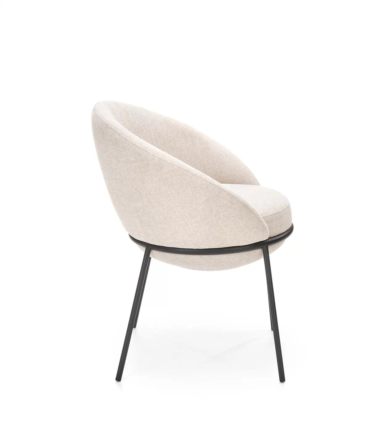 Čalúnená stolička K482 škrupinová - béžová k482 Stolička béžový