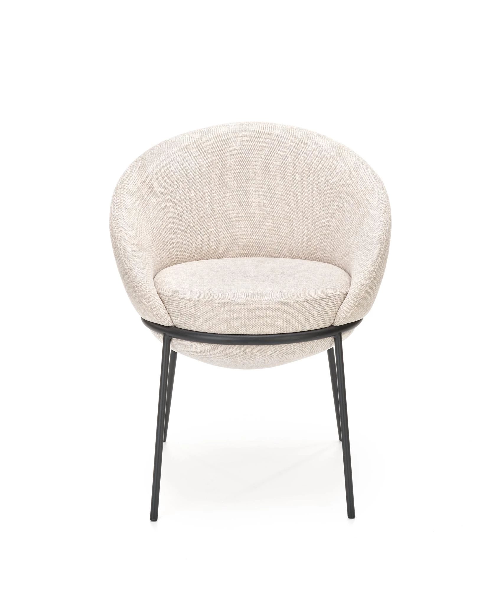 Čalúnená stolička K482 škrupinová - béžová k482 Stolička béžový