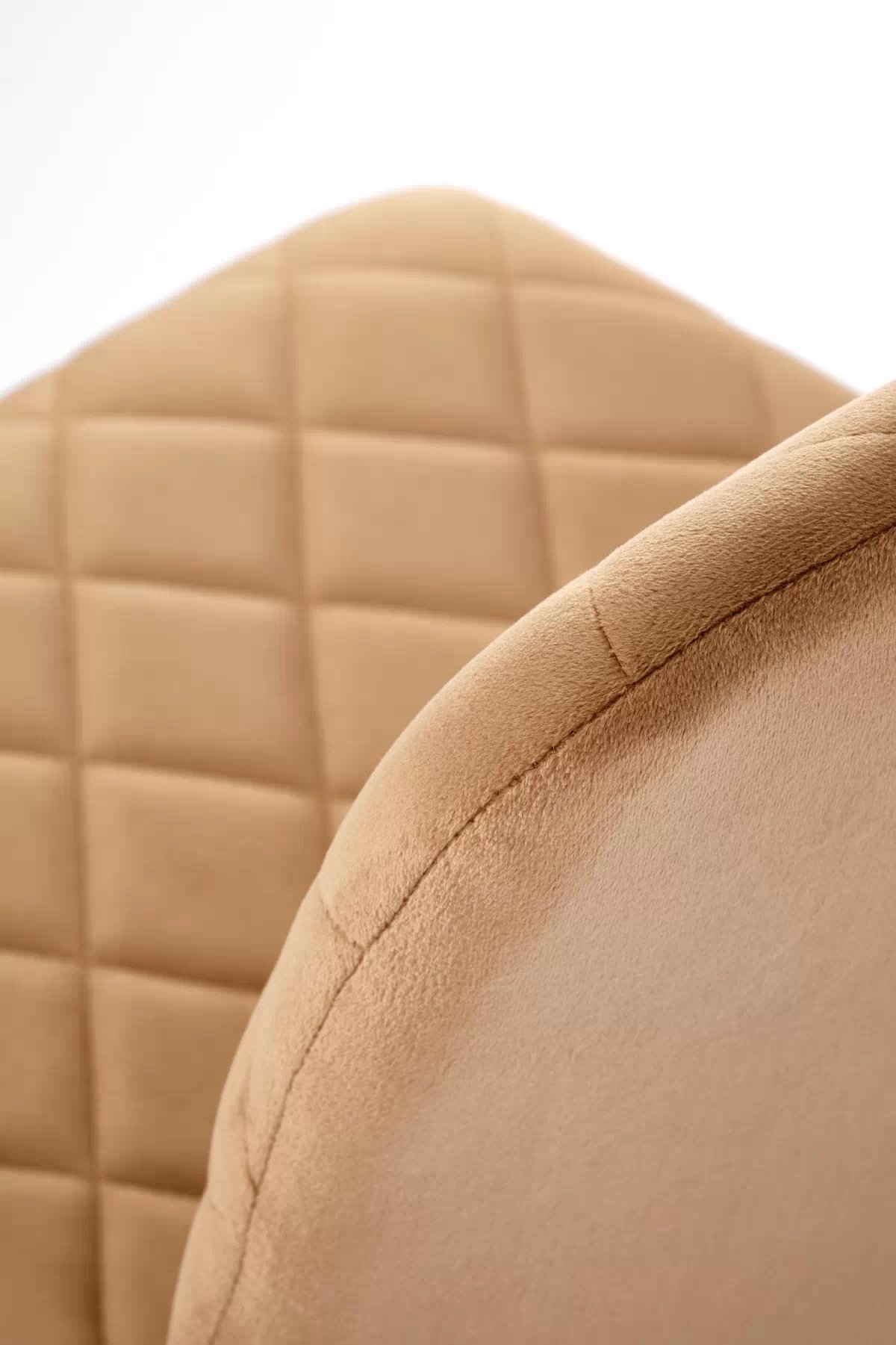 Čalouněná židle Tasco - béžový samet / černé nohy k525 židle béžová (1p=4szt)