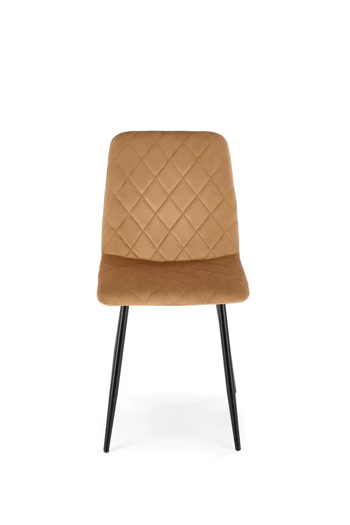 Čalouněná židle Tasco - béžový samet / černé nohy k525 židle béžová (1p=4szt)