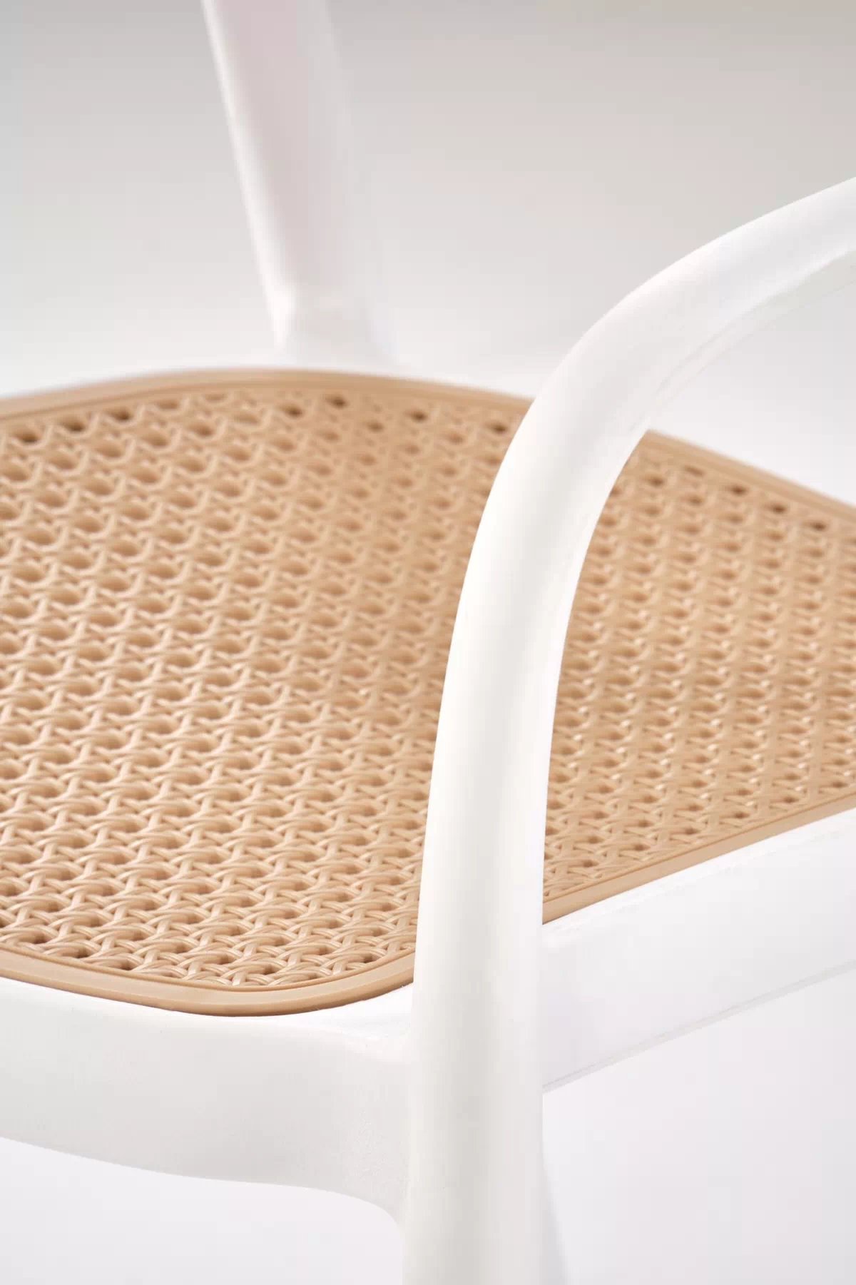 Jídelní židle Veltro - bílá / přírodní k530 židle bílá / přírodní