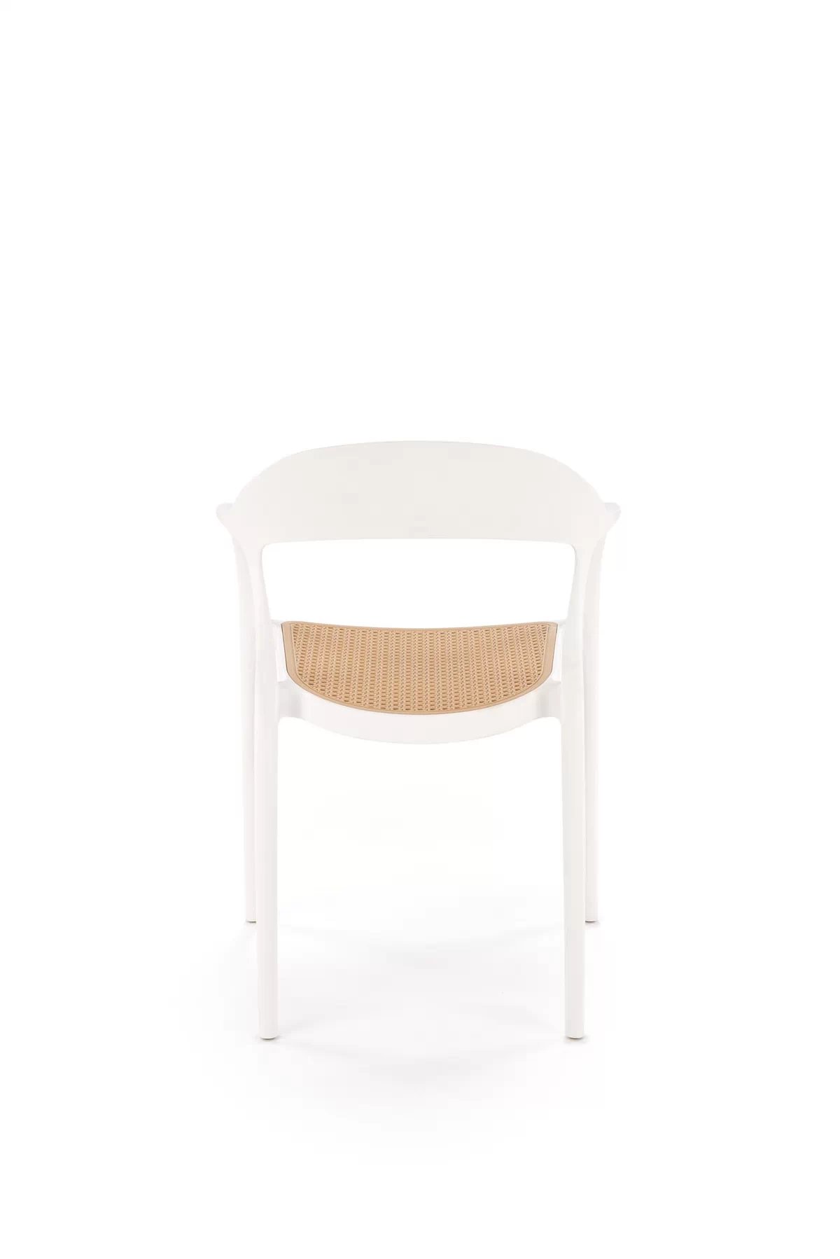 Jídelní židle Veltro - bílá / přírodní k530 židle bílá / přírodní