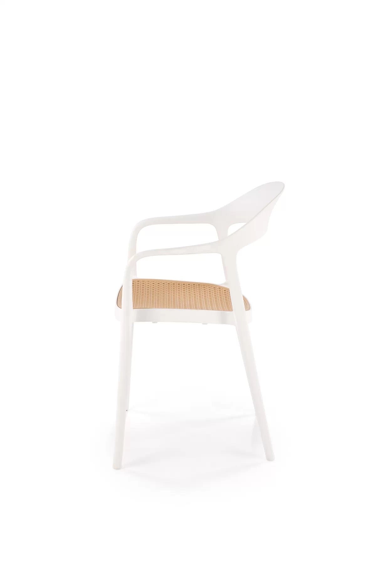 Jídelní židle Veltro - bílá / přírodní k530 židle bílá / přírodní