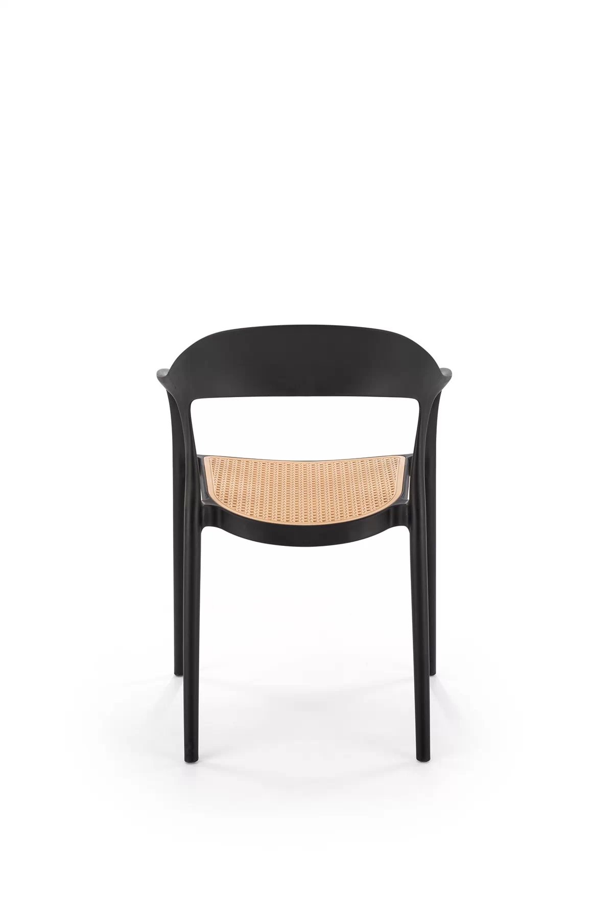 Jedálenská stolička Veltro - čierna / prírodná k530 Stolička Čierny / prírodné