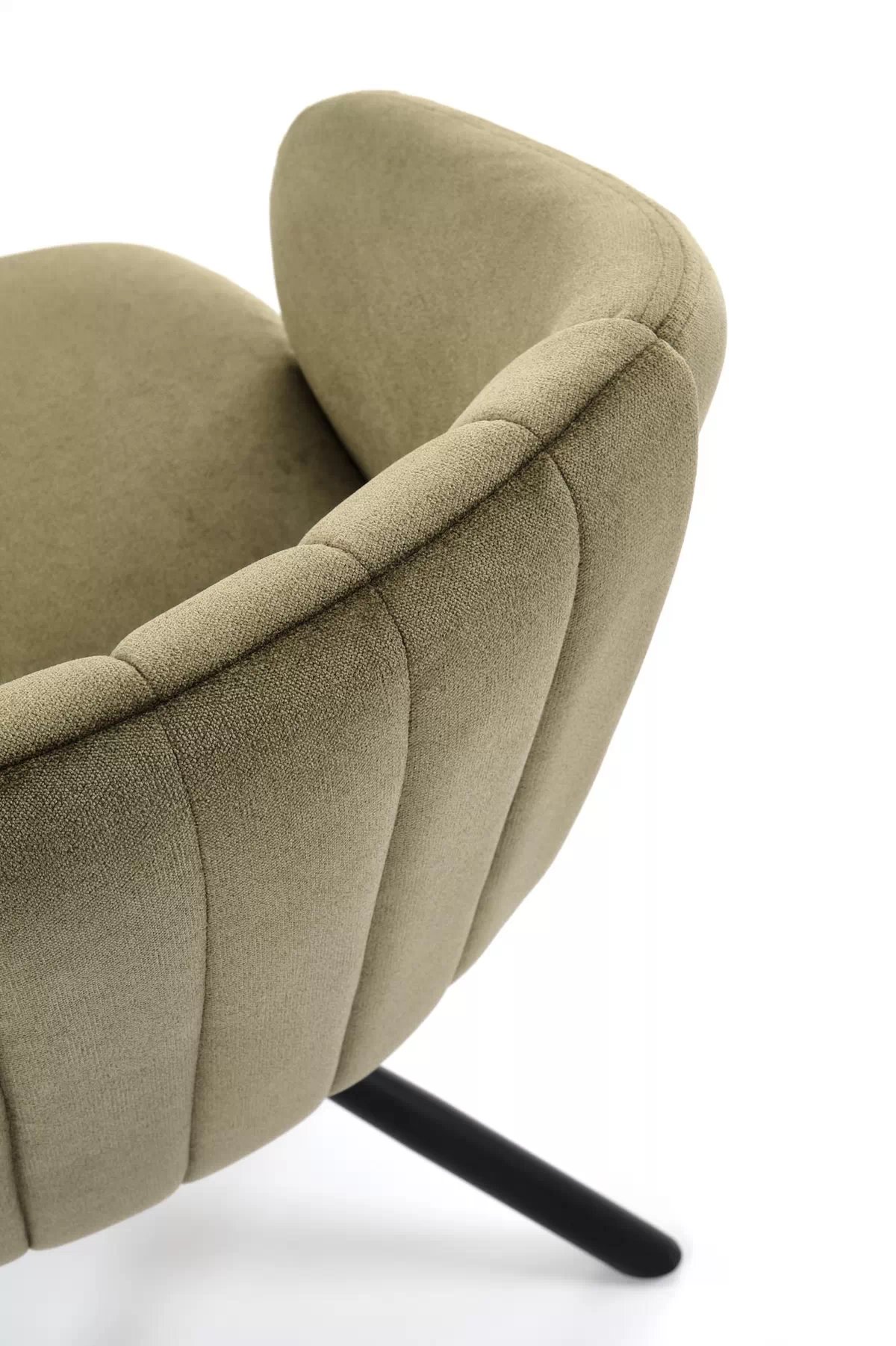 Jídelní židle K533 - olivový samet Havana 77 / černé nohy k533 židle oliwkowy