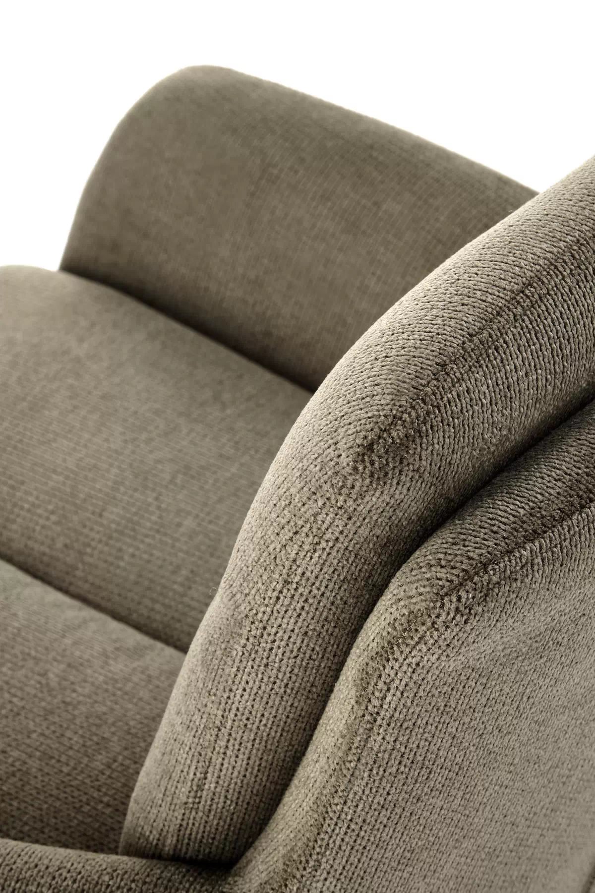 Otočná čalouněná židle Cario - olivová tkanina Vardo 74 / černé nohy k536 židle oliwkowy