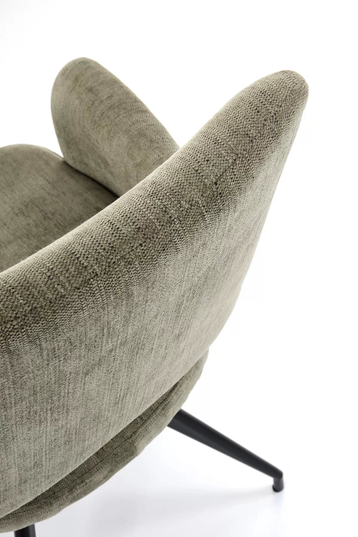 Otočné čalouněné křeslo Rivo - olivová Odin 77 k542 židle oliwkowy