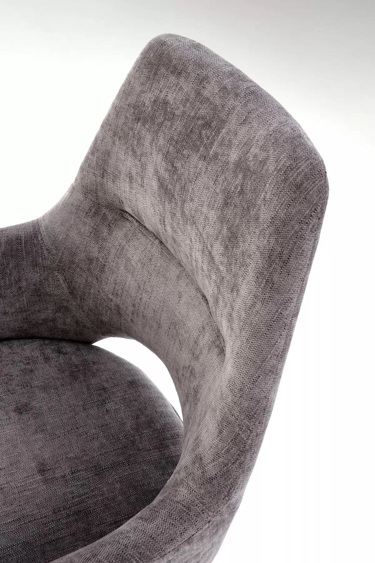 Otočné čalouněné křeslo Rivo - šedá Odin 15 k542 židle popelavá