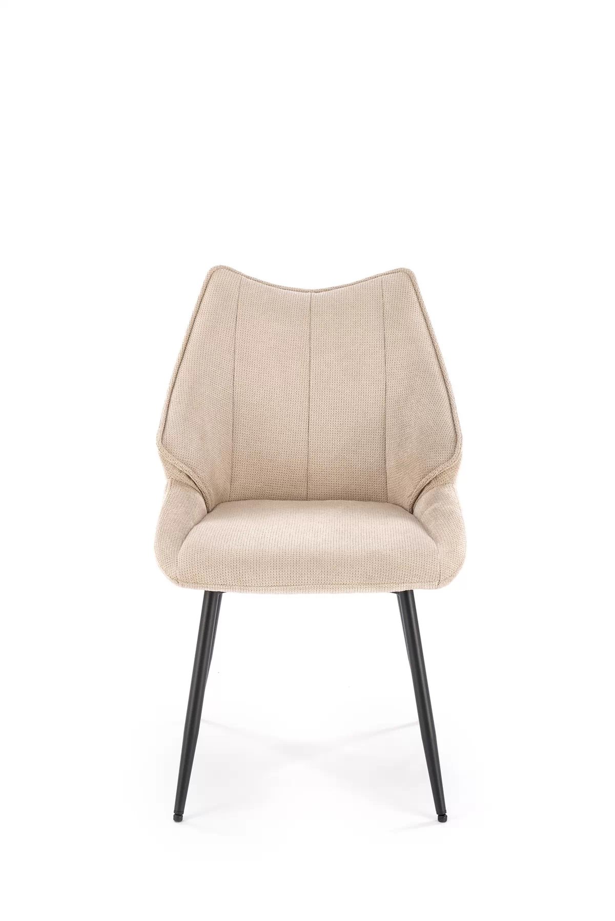 Čalouněná židle K543 - béžový výplet Vardo 28 k543 židle béžová