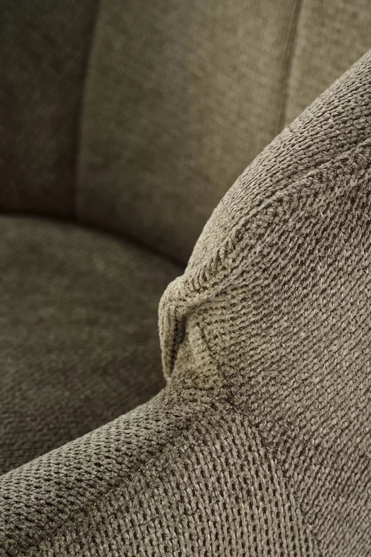 Jedálenská stolička K543 - olivová pletenina Vardo 74 k543 Stolička Olivový