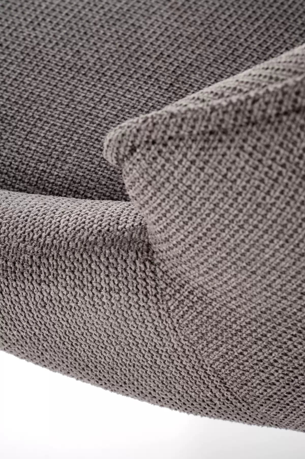 Čalouněná židle K543 - šedý pletený Vardo 11 k543 židle popelavá