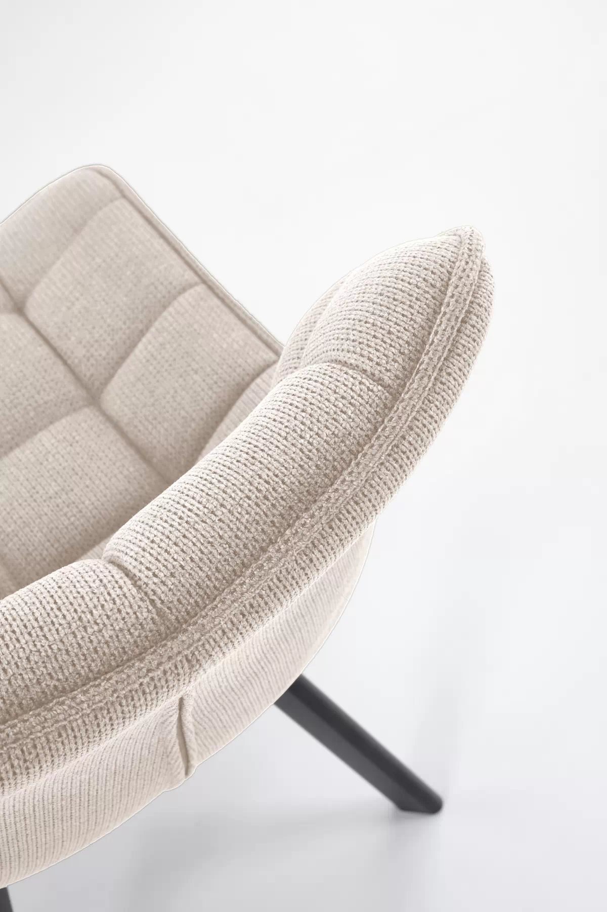 Čalouněná židle K549 - béžový výplet Vardo 28 k549 židle béžová (1p=2szt)