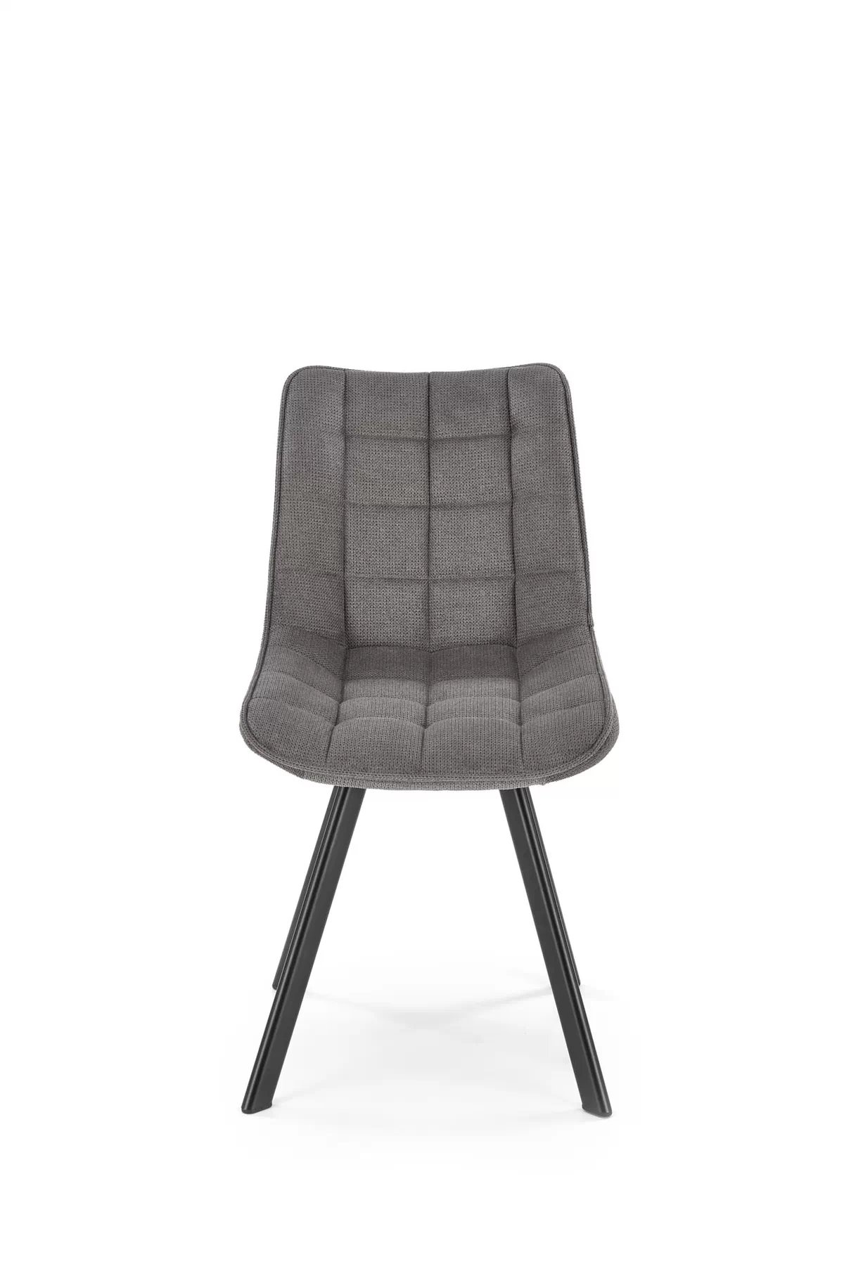 Jedálenská stolička K549 - šedá pletenina Vardo 11 k549 Stolička Popolový (1p=2szt)