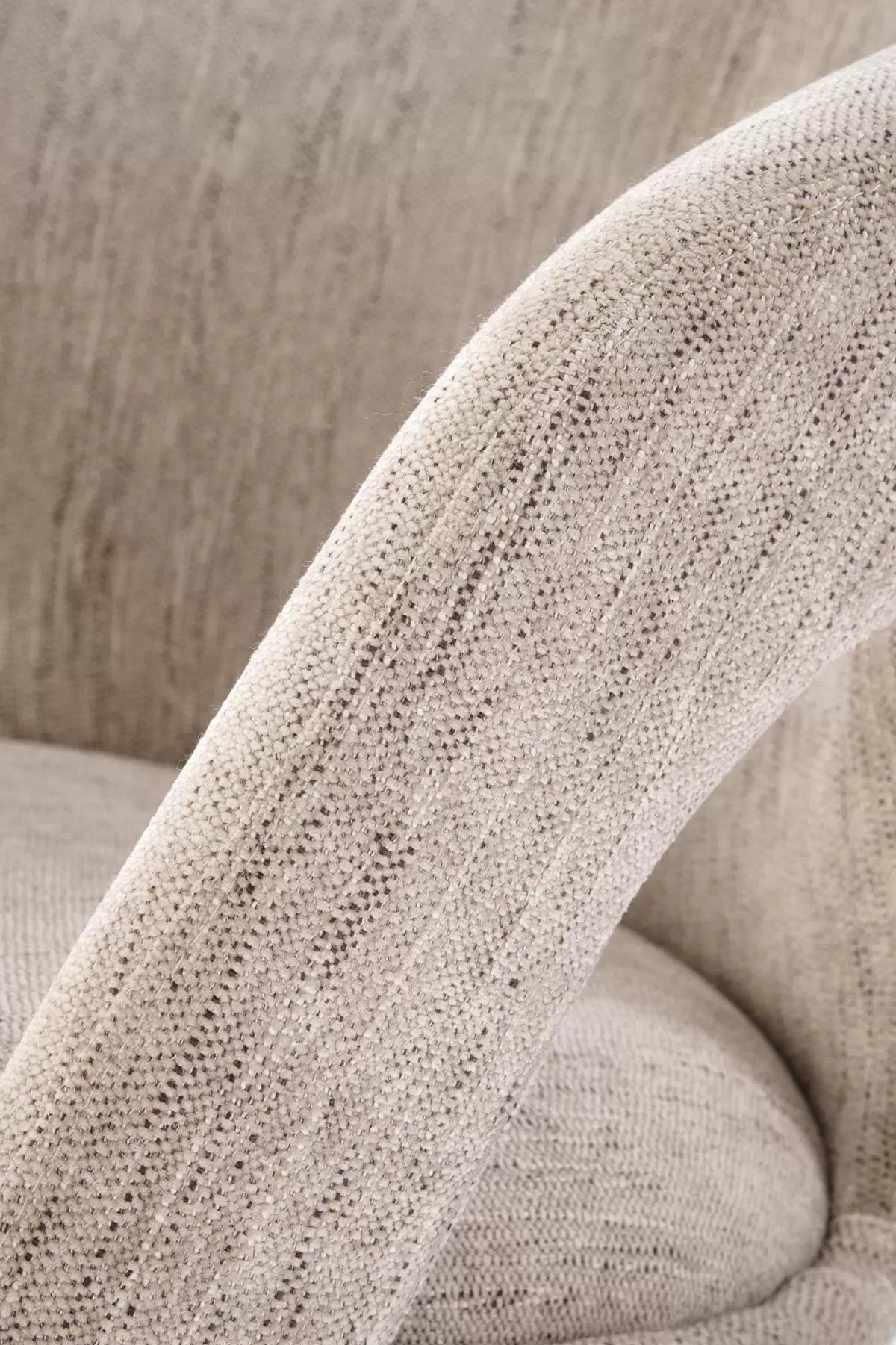 Otočná čalúnená stolička Mobo - béžový šenil Odin 28 / čierne nohy k550 Stolička béžový