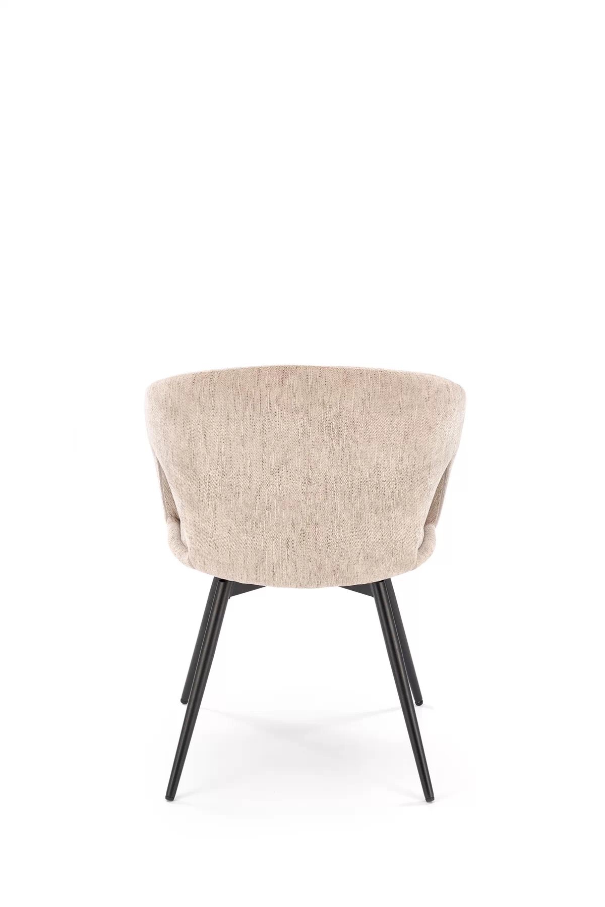 Otočná čalúnená stolička Mobo - béžový šenil Odin 28 / čierne nohy k550 Stolička béžový