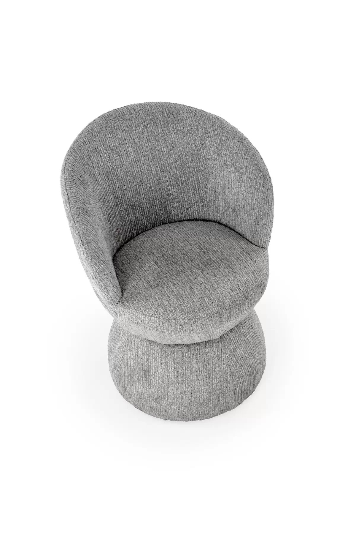 Otočné čalouněné křeslo Iverto - šedá k581 židle popelavá (1p=1szt)