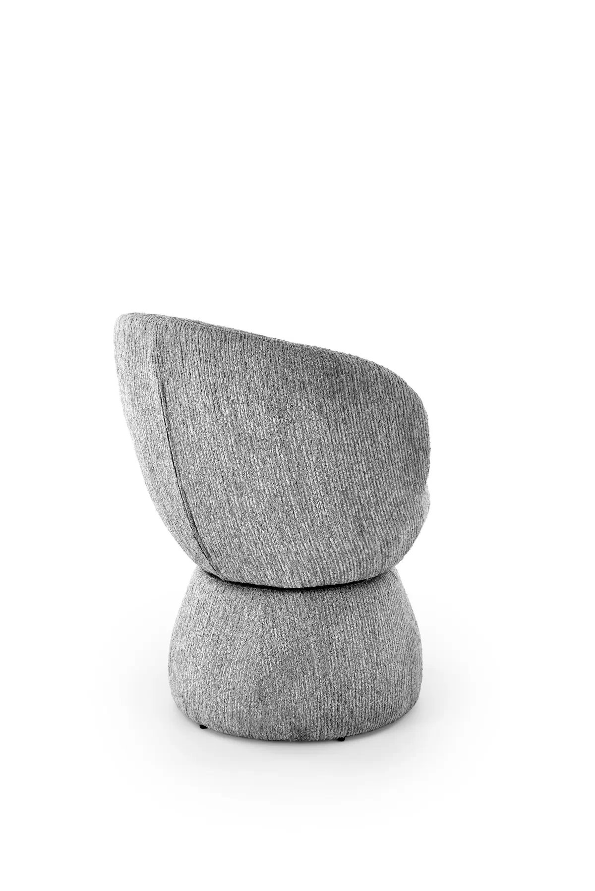 Otočné čalouněné křeslo Iverto - šedá k581 židle popelavá (1p=1szt)