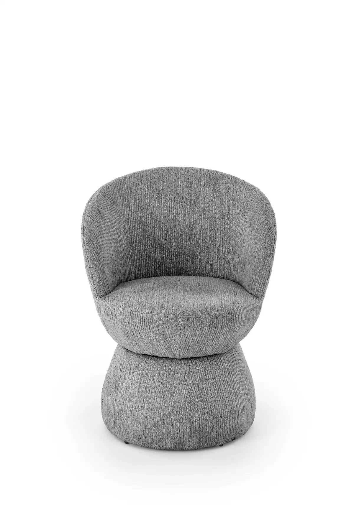 Otočné čalouněné křeslo Iverto - šedá k581 židle popelavá (1p=1szt)