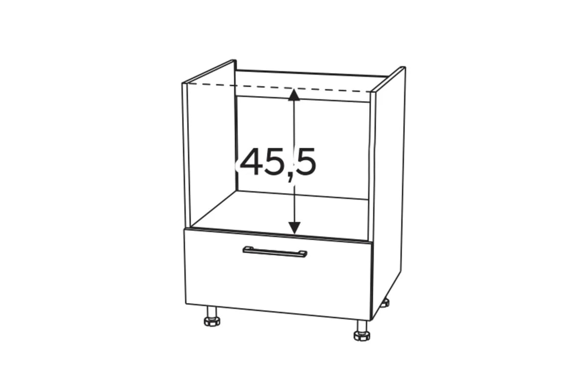 KAMMONO F11 DPK60 - Skříňka kuchyňská pod zabudowe kompaktowego piekarnika KAMMONO F11 DPK60 - Skříňka kuchyňská pod zabudowe kompaktowego piekarnika