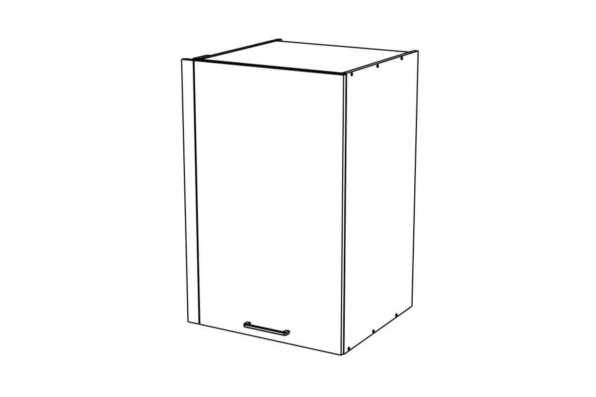 Kuchyňská závěsná skříňka Kammono SND65.1/100 - do rohové sestavy KAMMONO F11 SND65.1/100 - Skříňka závěsná do uzupelnienia zabudowy naroznej