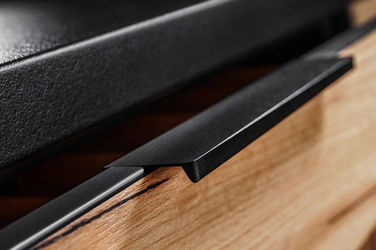 Vysoká kuchyňská skříň Kammono K2 SPM60 pro vestavbu trouby a mikrovlnné trouby uchwyt metalowy Kuchyňský