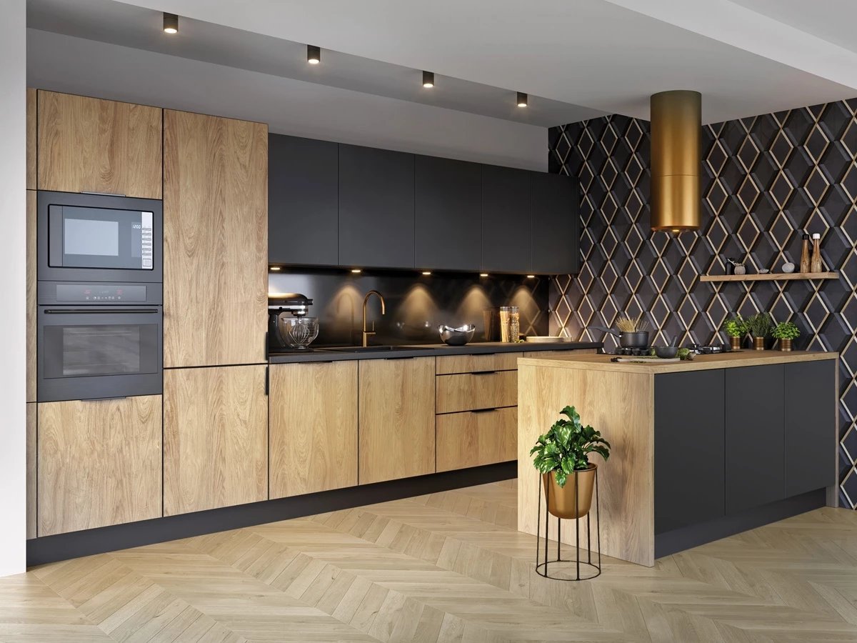 Nástavná horní kuchyňská skříňka Kammono K2 WO70/29N KAM Mono - Styl Industrialny