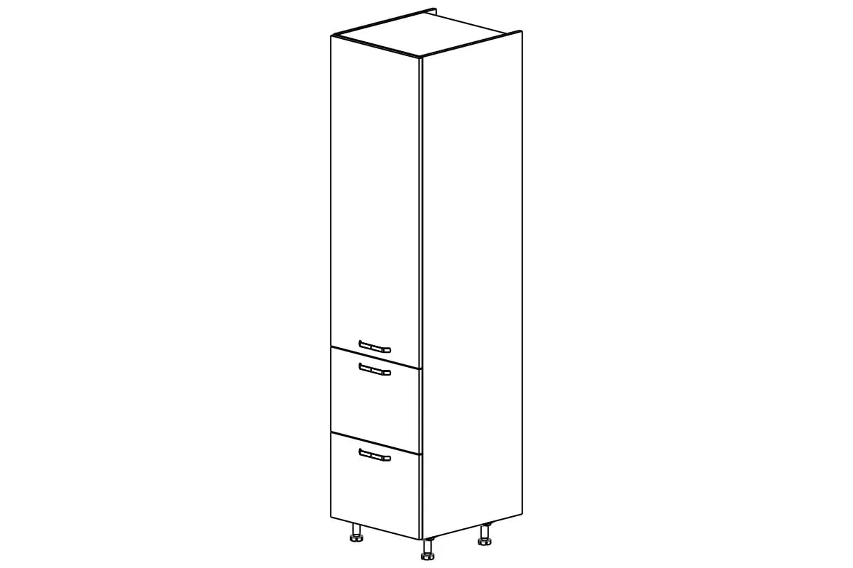 Kuchyňský regál KAMMONO M4 SD50SS2/71 se zásuvkami KAMMONO M4 SD50SS2/71 - skříňka vysoká skříňka se zásuvkami