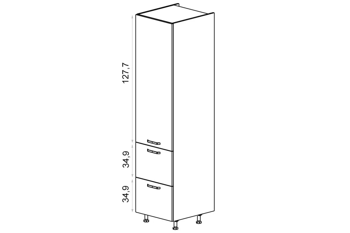KAMMONO M4 SD50SS2/71 - Skrinka so zásuvkami KAMMONO M4 SD50SS2/71 - Skrinka regál so zásuvkami