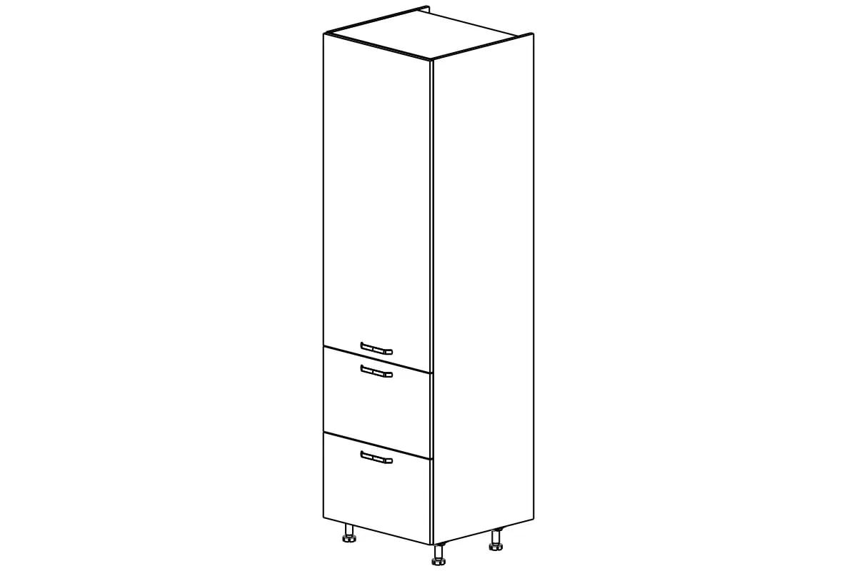 Kuchyňský regál KAMMONO M4 SD60SS2/71 se zásuvkami KAMMONO M4 SD60SS2/71 - skříňka vysoká skříňka se zásuvkami