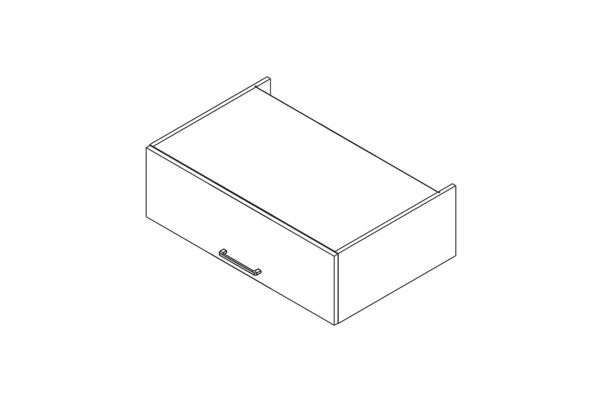 Kuchyňský nástavec KAMMONO M4 SNO90/29N nad regál AGD KAMMONO M4 SNO90/29N - Skříňka - nástavec nad regál AGD
