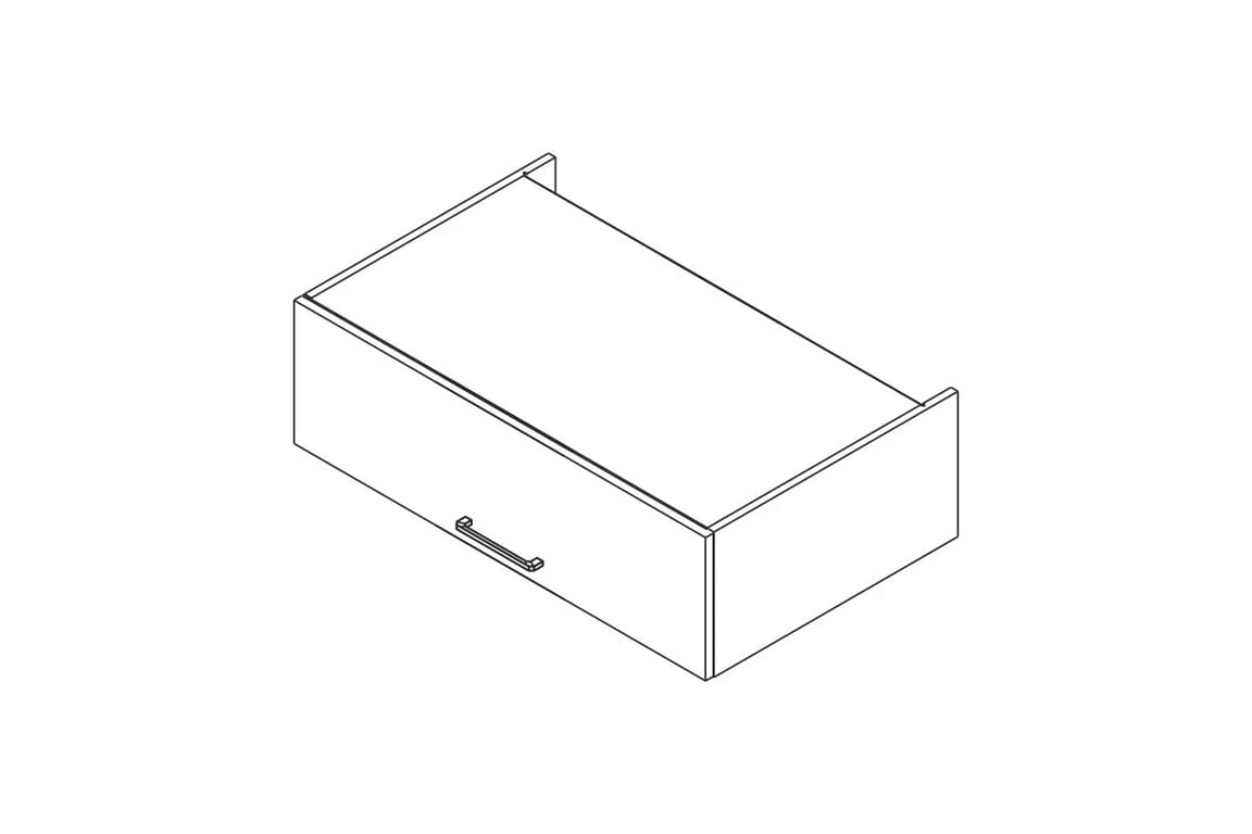 KAMMONO M4 SNO95/29N - Horná skrinka AGD KAMMONO M4 SNO95/29N - Skrinka horná nad regál AGD 