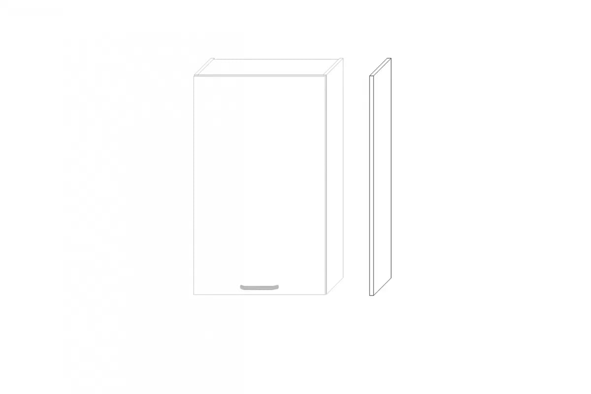 KAMMONO P2 Bok nakladany do Skříňky wiszacej - wys. 100 cm KAMMONO P2 Bok nakladany do Skříňky wiszacej - wys. 100 cm