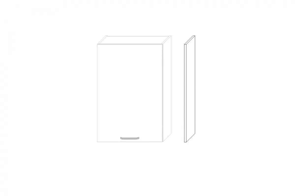 Bočný panel KAMMONO P2 k závesnej skrinke - výška 90 cm KAMMONO P2 Bok nakladany do Skrinky wiszacej - výš. 90 cm
