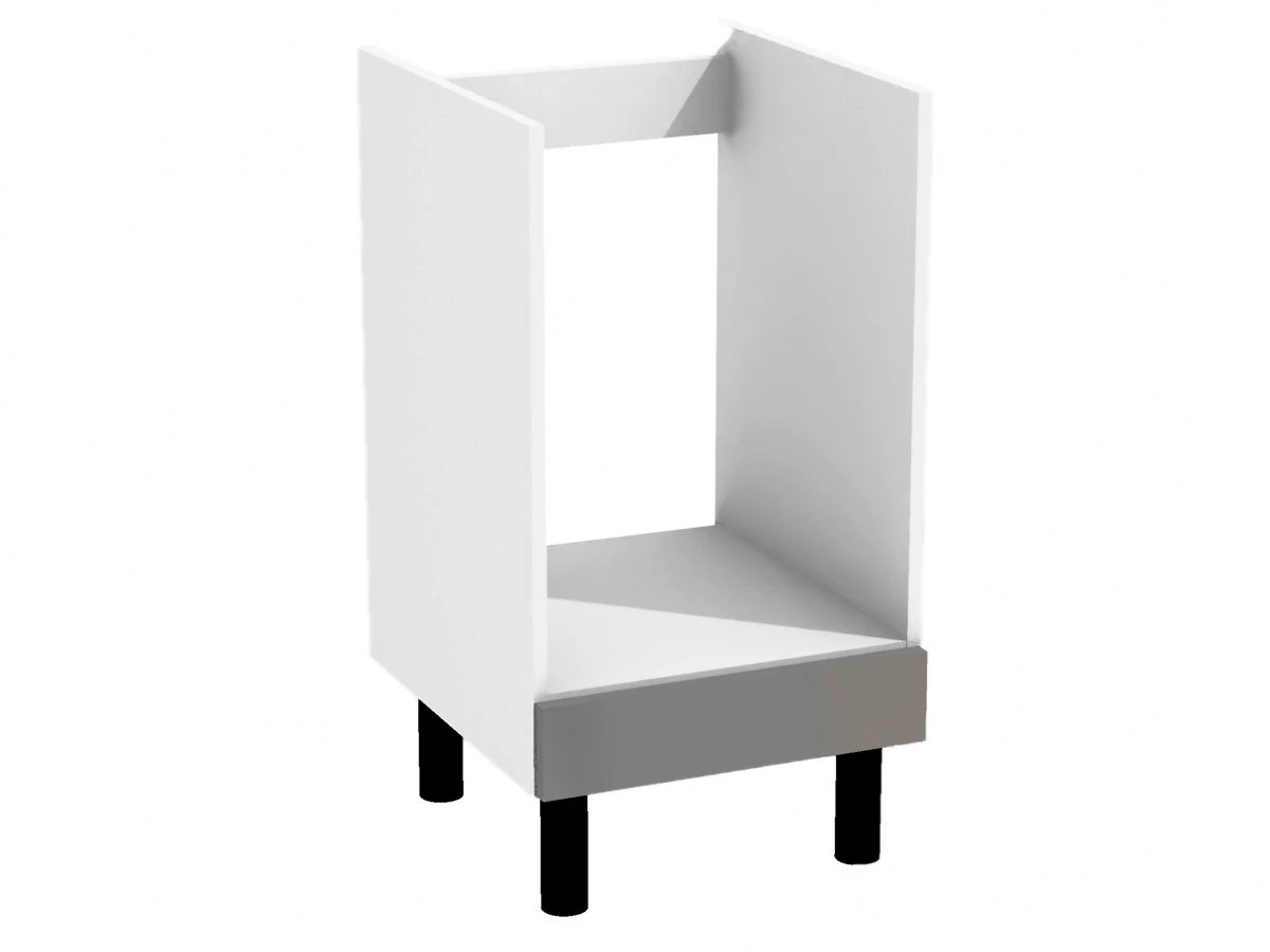 Spodní skříňka KAMMONO P4 DP45 pro vestavnou troubu KAMMONO P4 DP45 - skříňka na vestavnou troubu - lesk a Supermat