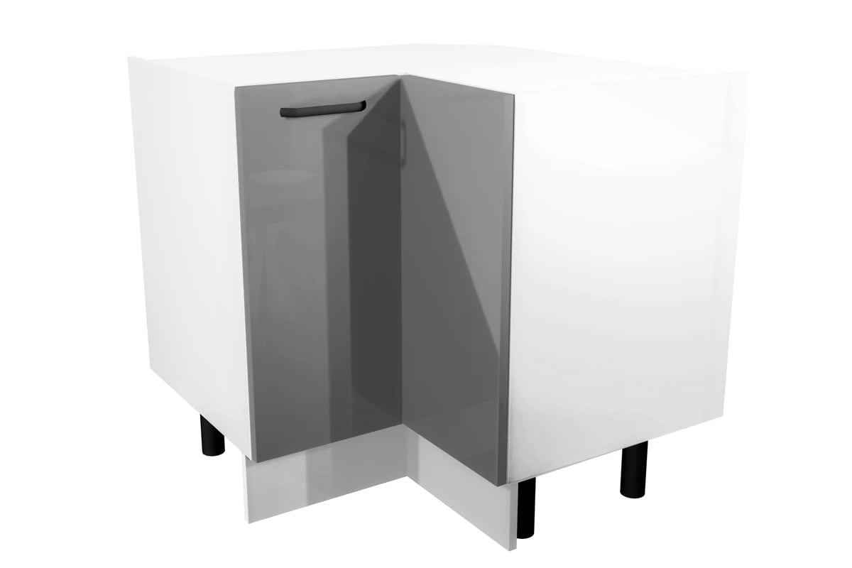 KAMMONO P4 DRP90 - Skrinka dvojdverová rohová Skrinka dolná rohová