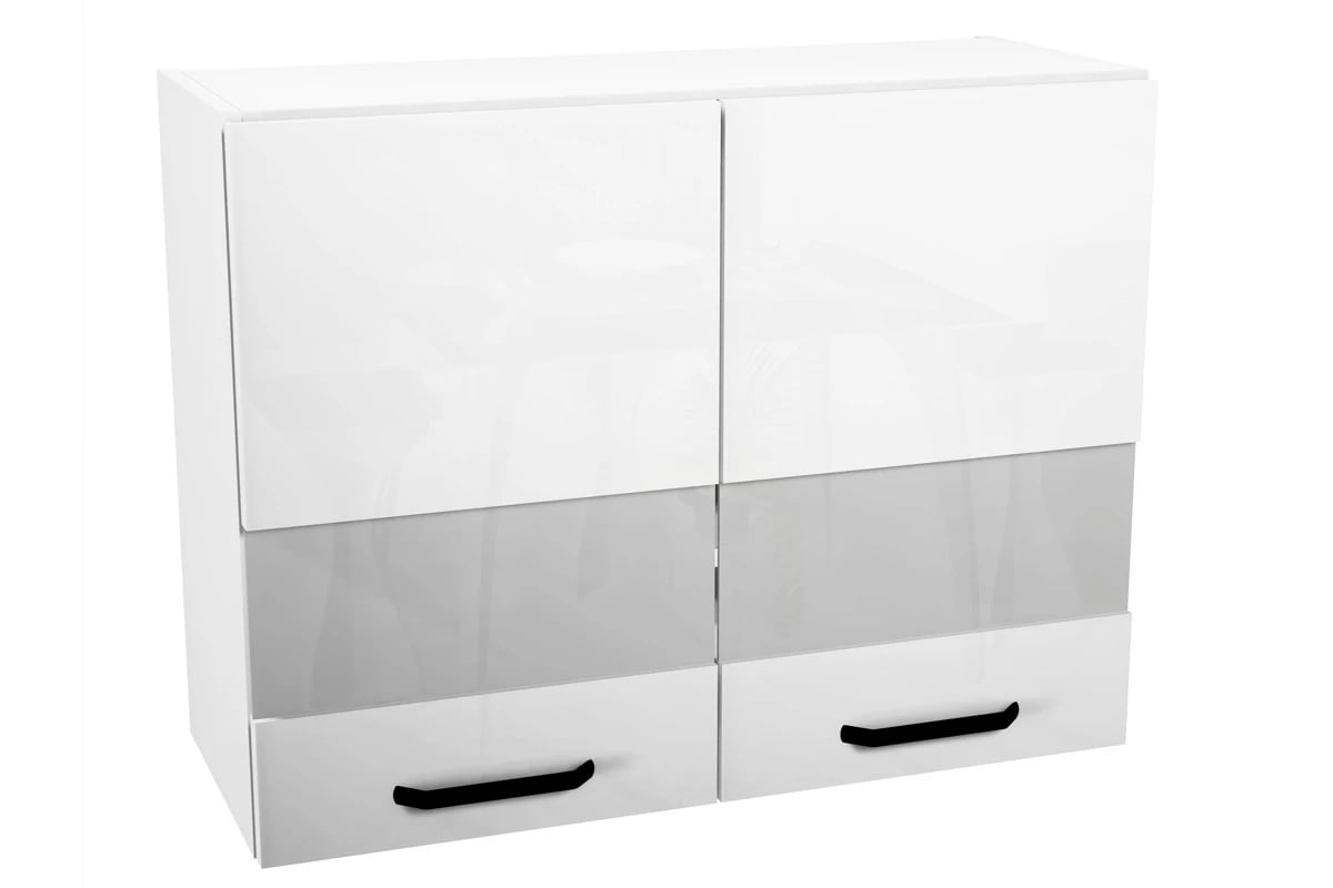 Závěsná dvoudveřová vitrína KAMMONO P4 WW80/61 Vitrína závěsná dvoudveřová