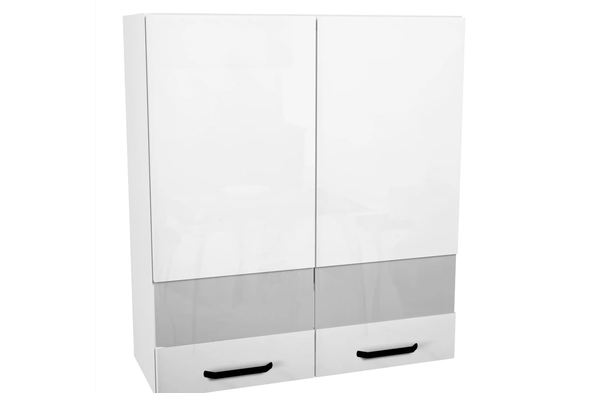 Závěsná dvoudveřová vitrína KAMMONO P4 WW80/90 Vitrína závěsná dvoudveřová