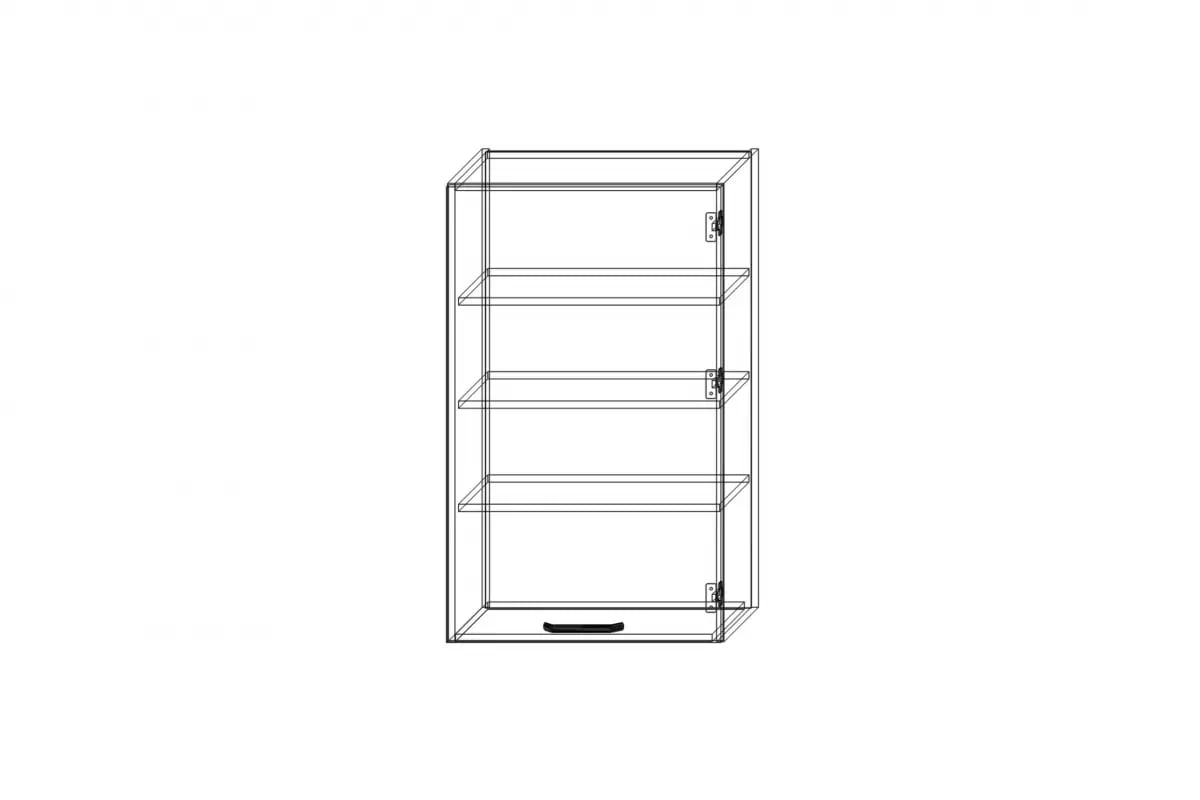 KAMMONO P4 W60.1/100 - závesná skrinka jednodverová KAMMONO P4 W60.1/100 - Skrinka závesná jednodverová