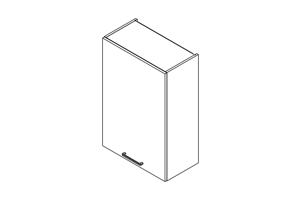 Závěsná skříňka KAMMONO P4 W60.1/90 KAMMONO P4 W60.1/90 - Skříňka závěsná