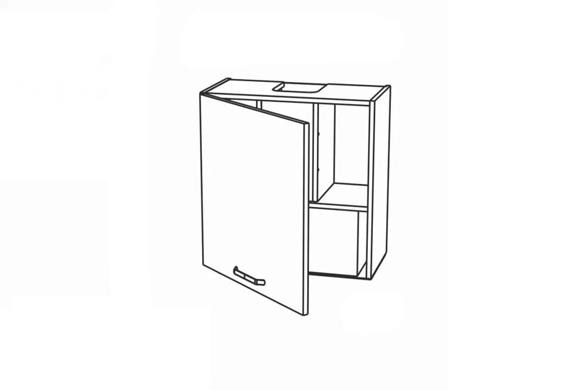KAMMONO P4 WP3C60.1/61 - závesná skrinka s digestorom Skrinka závesná s digestorom