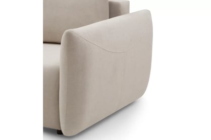 Rozkládací pohovka Calma - béžová Curio 09 Pohovka Calma rozkladana - béžová Pletenina hydrofobowa Curio 09